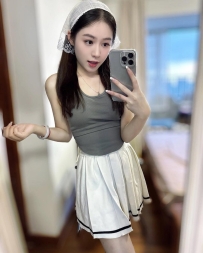 糖果 160/45/D/22歲  白皙美少女 顏值清純  純欲狂野